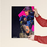 Valkyrie – Tactical Warrior Gaming Poster